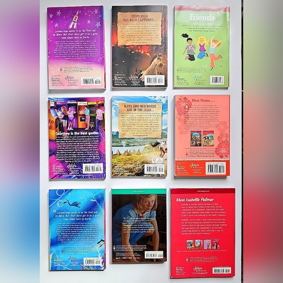 American Girl Books Bundle Of 9 Pre-loved Paperback Chronicle Books Reading Time - Picture 3 of 13